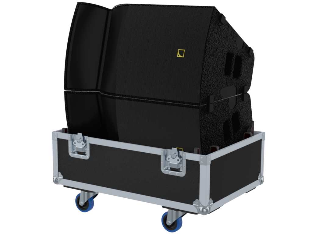 Santosom Cabinet Flight case PRO, 2x L-Acoustics A15
