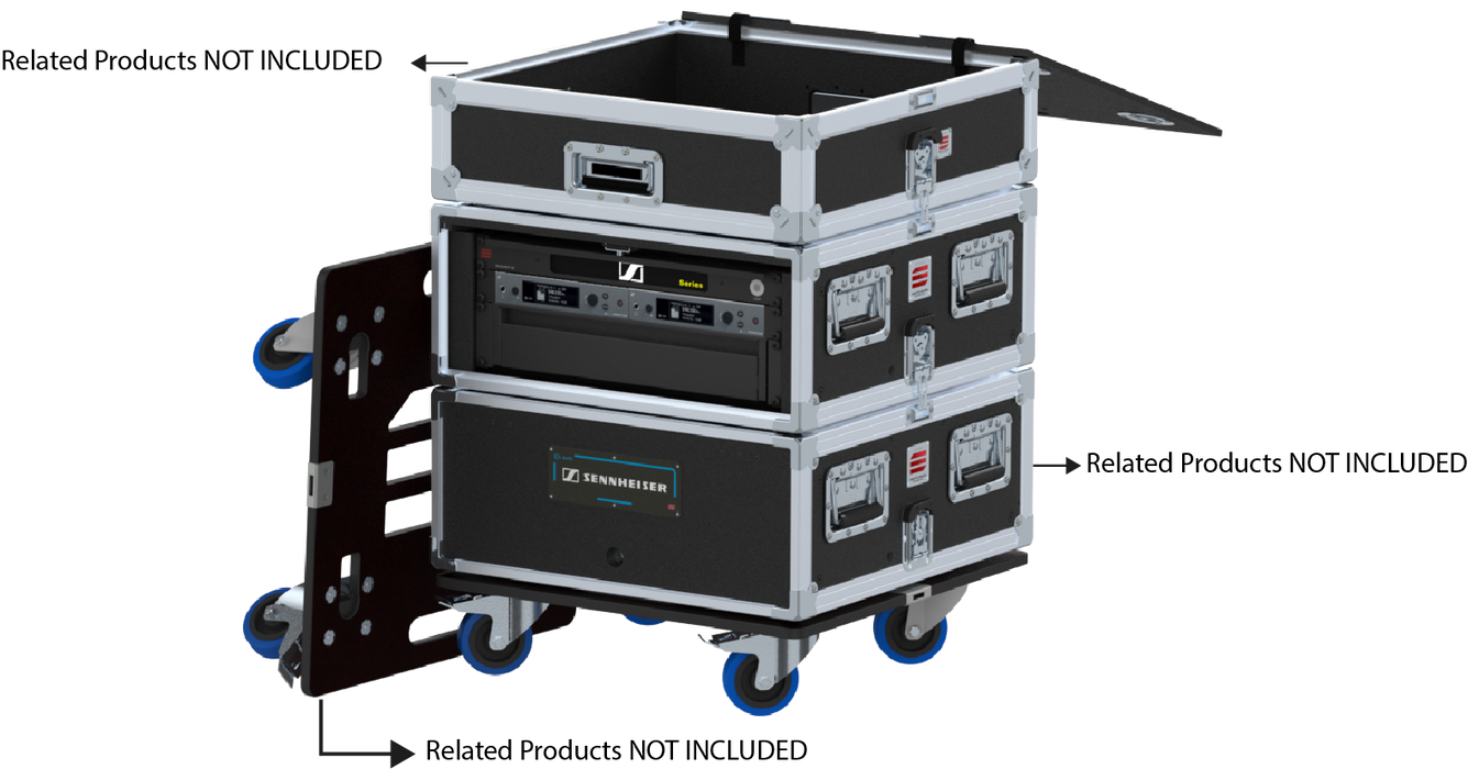 Santosom Integrated Solutions® (SIS) for Wireless IEM, 2 CH, SENNHEISER (UK)