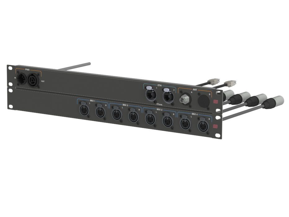Santosom Integrated Solutions® (SIS) for Wireless IEM, 4 CH, SHURE PSM (EU)