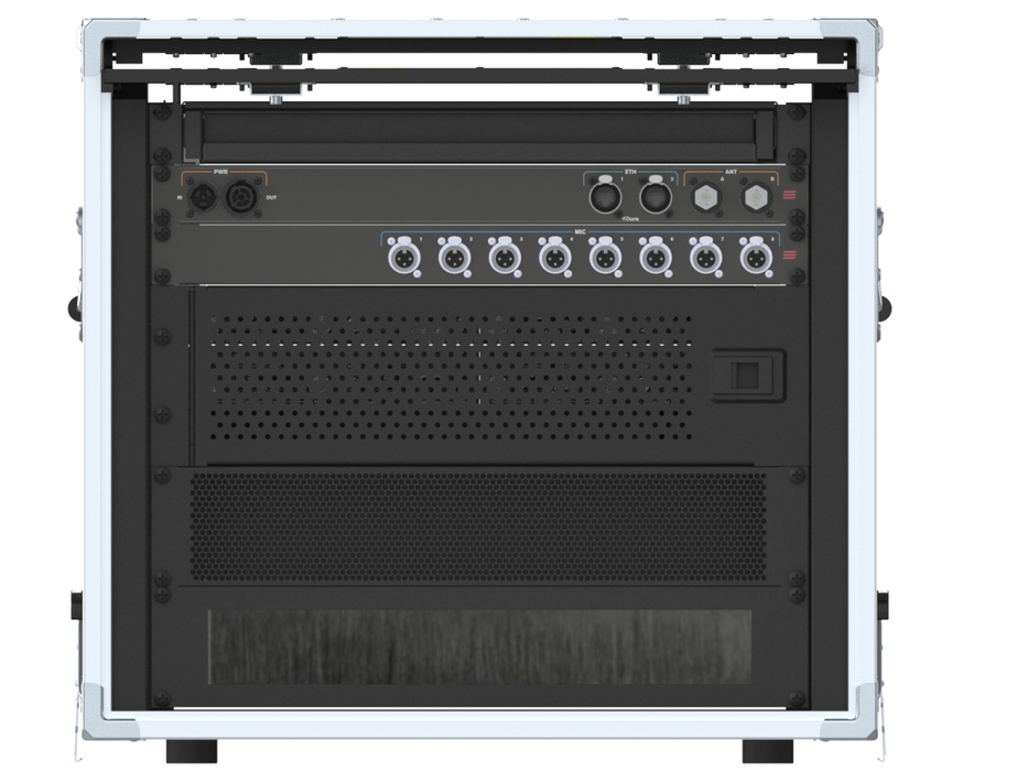 Santosom Integrated Solutions® (SIS) for Wireless Microphones, 8 CH, SENNHEISER (EU)