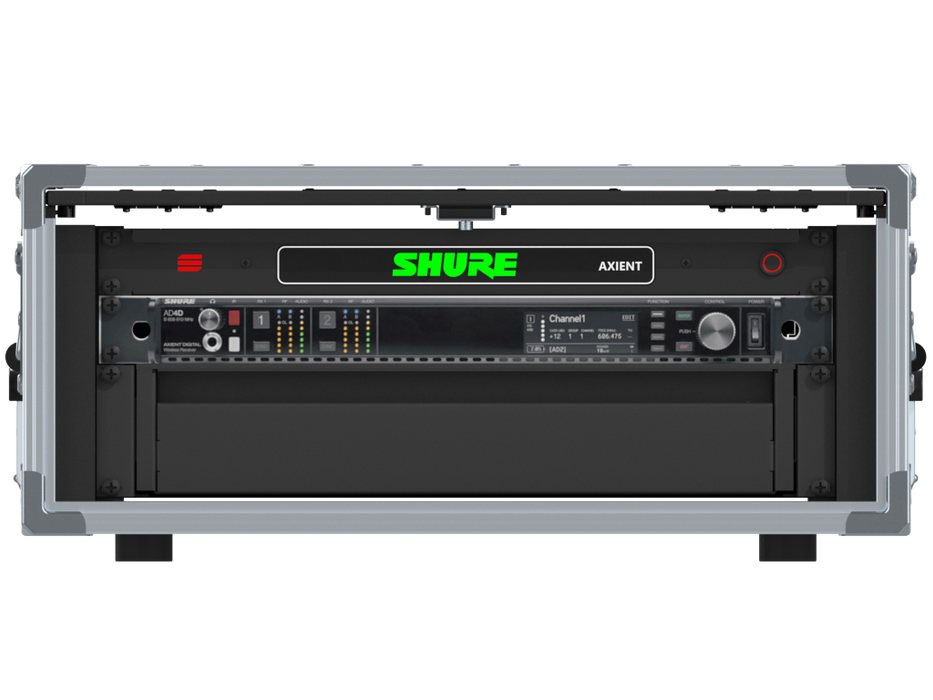 Santosom Integrated Solutions® (SIS) for Wireless Microphones, 2 CH, SHURE AXIENT® (EU)