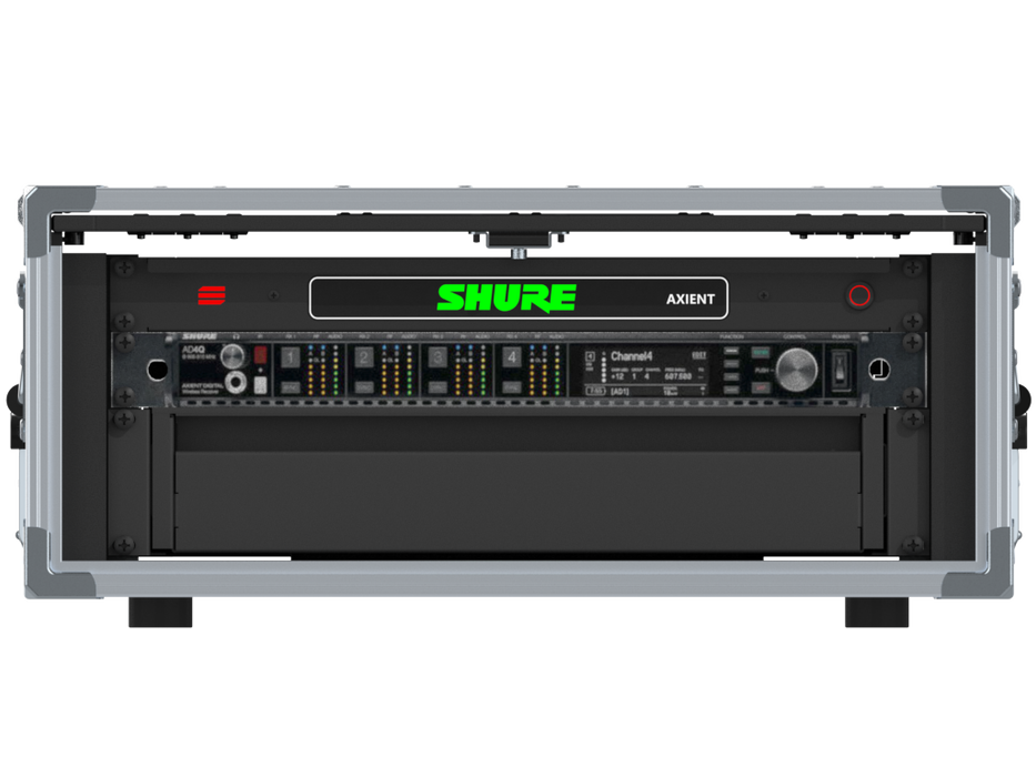Santosom Integrated Solutions® (SIS) for Wireless Microphones, 4 CH, SHURE AXIENT® (EU)