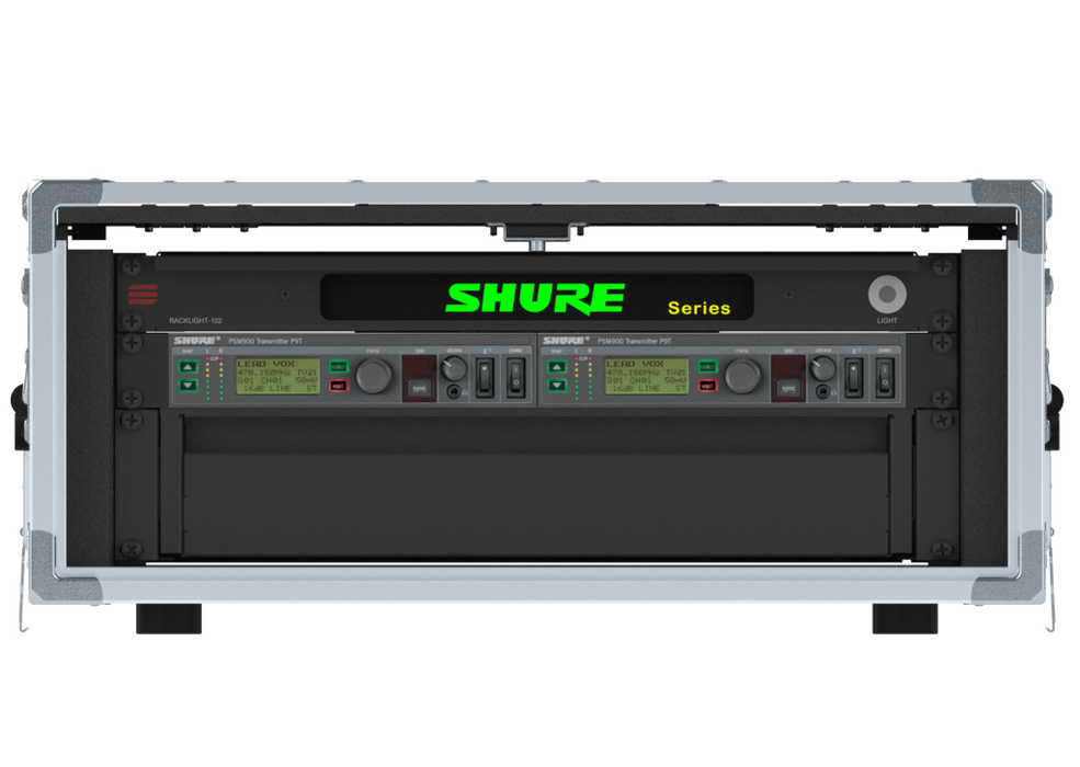 Santosom Integrated Solutions® (SIS) for Wireless IEM, 2 CH, SHURE PSM (UK)