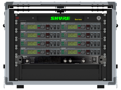 Santosom Integrated Solutions® (SIS) for Wireless IEM, 8 CH, SHURE AXIENT® PSM (US)